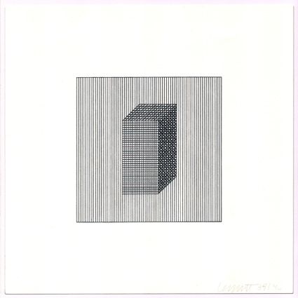Serigrafia Lewitt - Twelve Forms Derived from a Cube (Set of 48) (3)