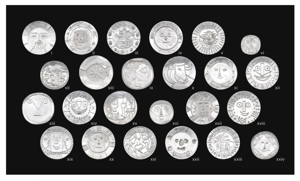 Non Tecnico Picasso - Twenty-Four Silver Plates