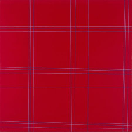 Litografia Morellet - TWO PATTERNS OF PERPENDICULAR LINES - EXACTA FROM CONSTRUCTIVISM TO SYSTEMATIC ART 1918-1985