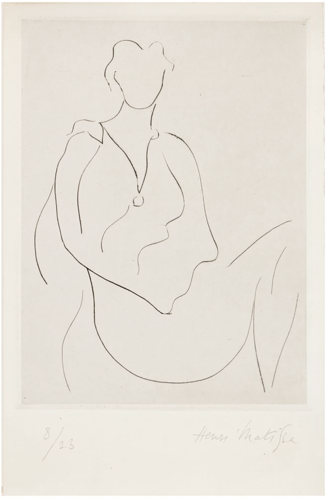 Libro Illustrato Matisse - Tzara - Matisse. MIDIS GAGNÉS : EXEMPLAIRE DE TÊTE, AVEC L'EAU-FORTE ORIGINALE SIGNÉE DE MATISSE (1938)