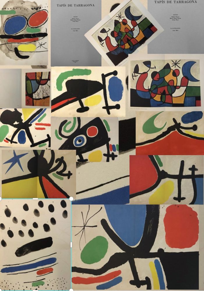 Litografia Miró - Tápis de Tarragona