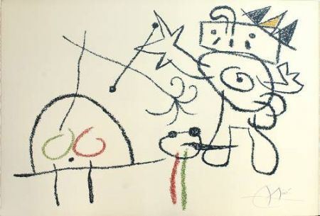 Litografia Miró - Ubu aux Baleares, 17