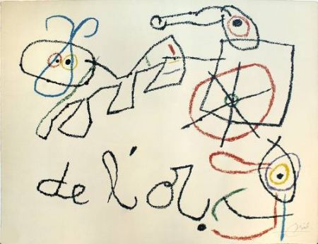 Litografia Miró - Ubu aux Baleares, 4