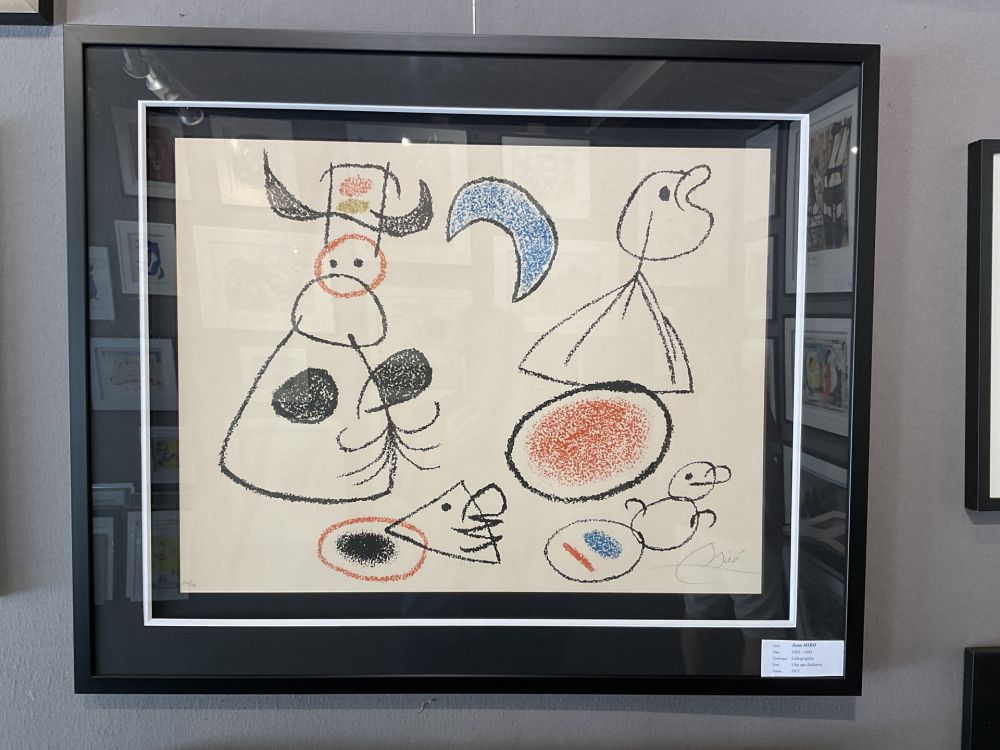 Litografia Miró - Ubu aux Baléares 