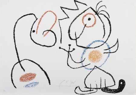 Litografia Miró - Ubu aux Baléares