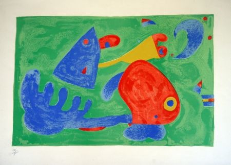 Litografia Miró - UBU ROI