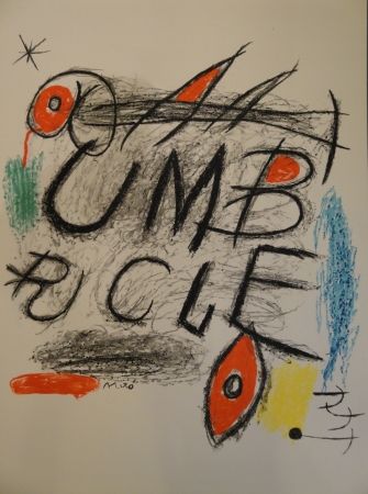 Litografia Miró - Umbracle