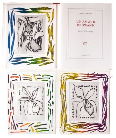 Libro Illustrato Alechinsky - Un amour de Swann