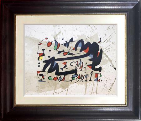 Litografia Miró - Un Cami Compartit