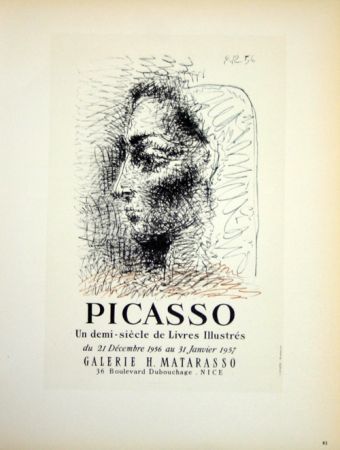 Litografia Picasso (After) - Un Demi Siecles de Livres Illustrés