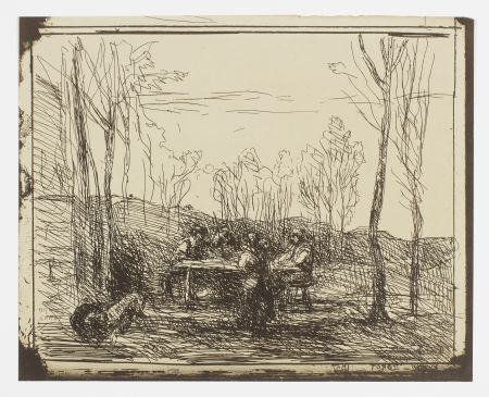 Non Tecnico Corot - Un Déjeuner dans la Clairière (Luncheon in the Clearing)