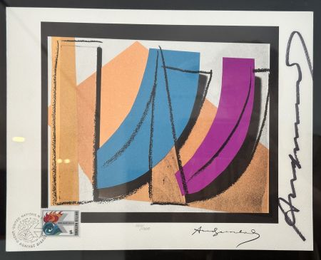 Serigrafia Warhol - U.N. Stamp (FS II.185)