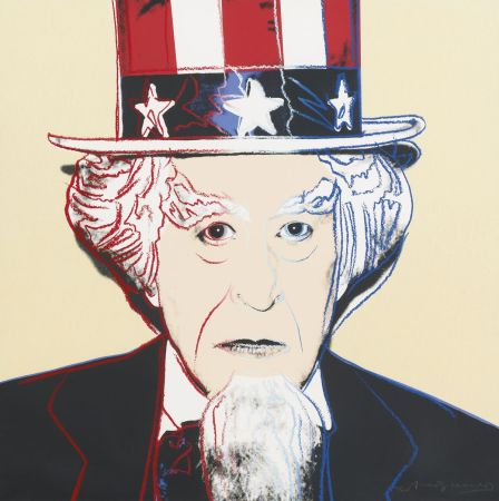 Serigrafia Warhol - Uncle Sam (FS II.259)