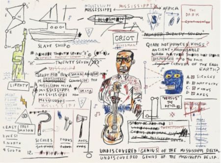 Serigrafia Basquiat - Undiscovered Genius