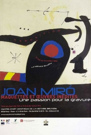 Manifesti Miró - Une passion pour la gravure