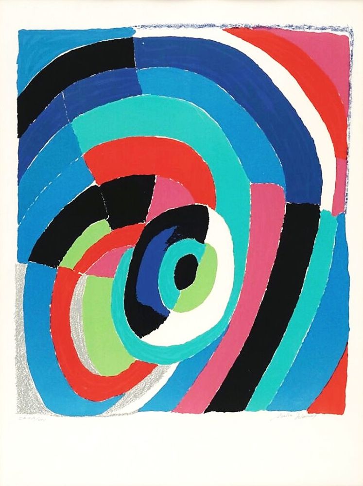 Litografia Delaunay - Untitled