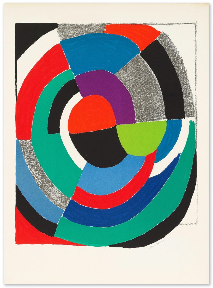 Litografia Delaunay - Untitled