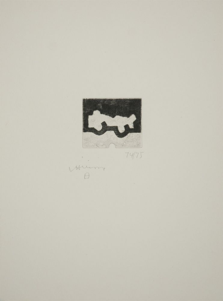 Acquaforte Chillida - Untitled