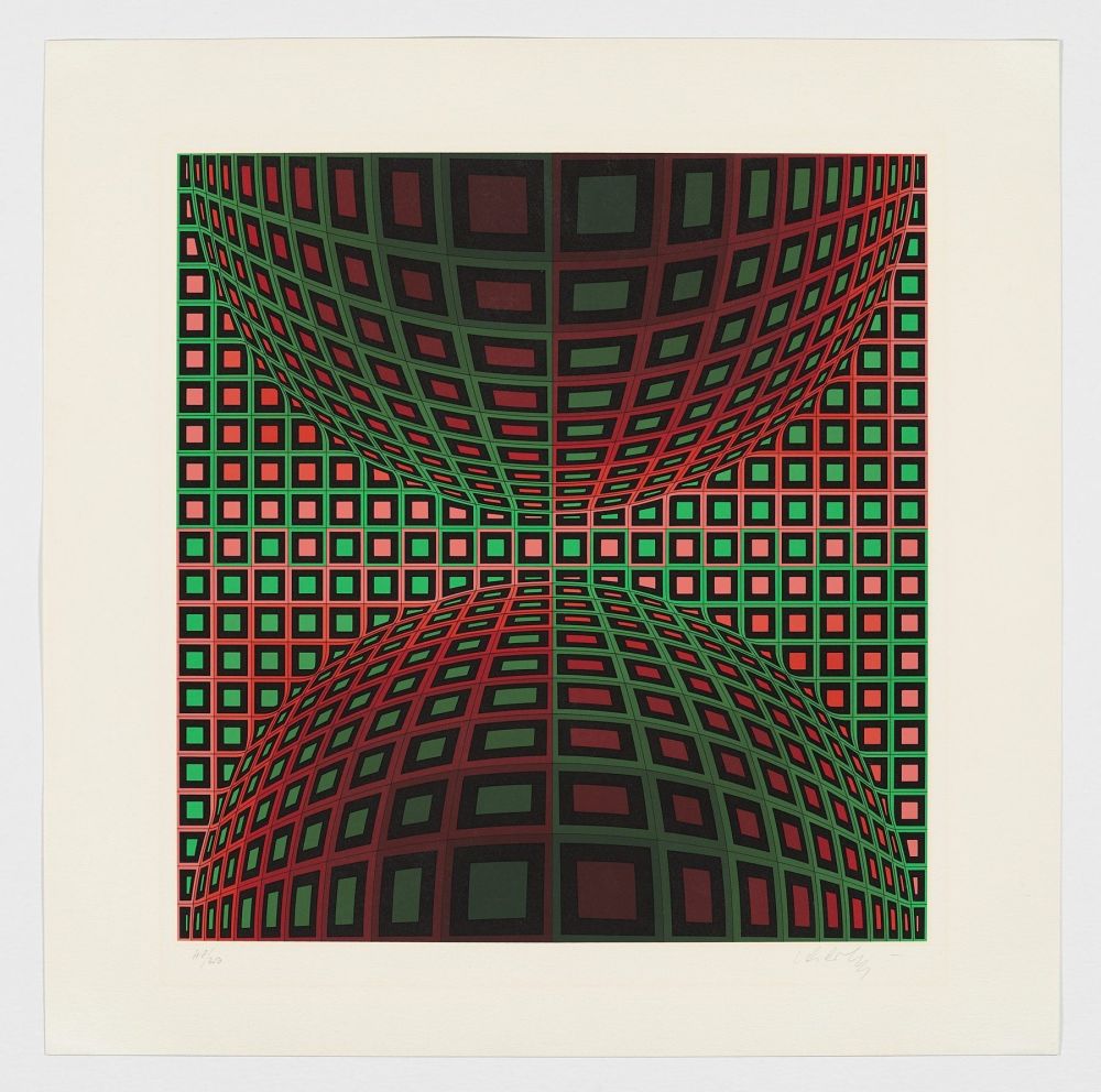 Serigrafia Vasarely - Untitled