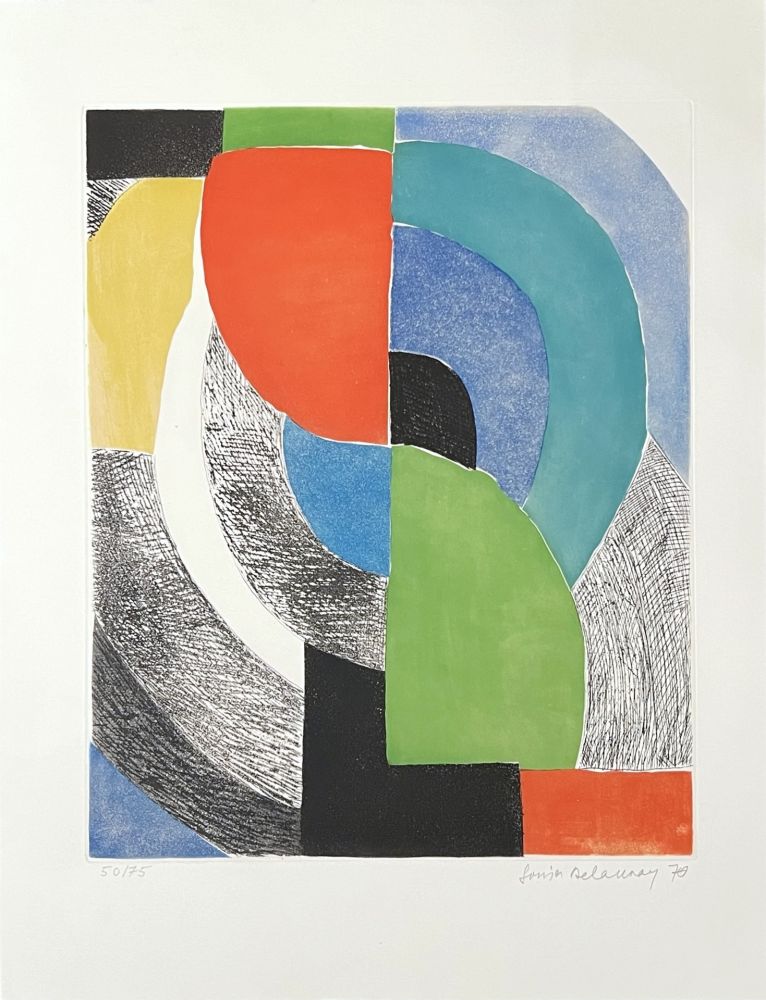 Incisione Delaunay - Untitled