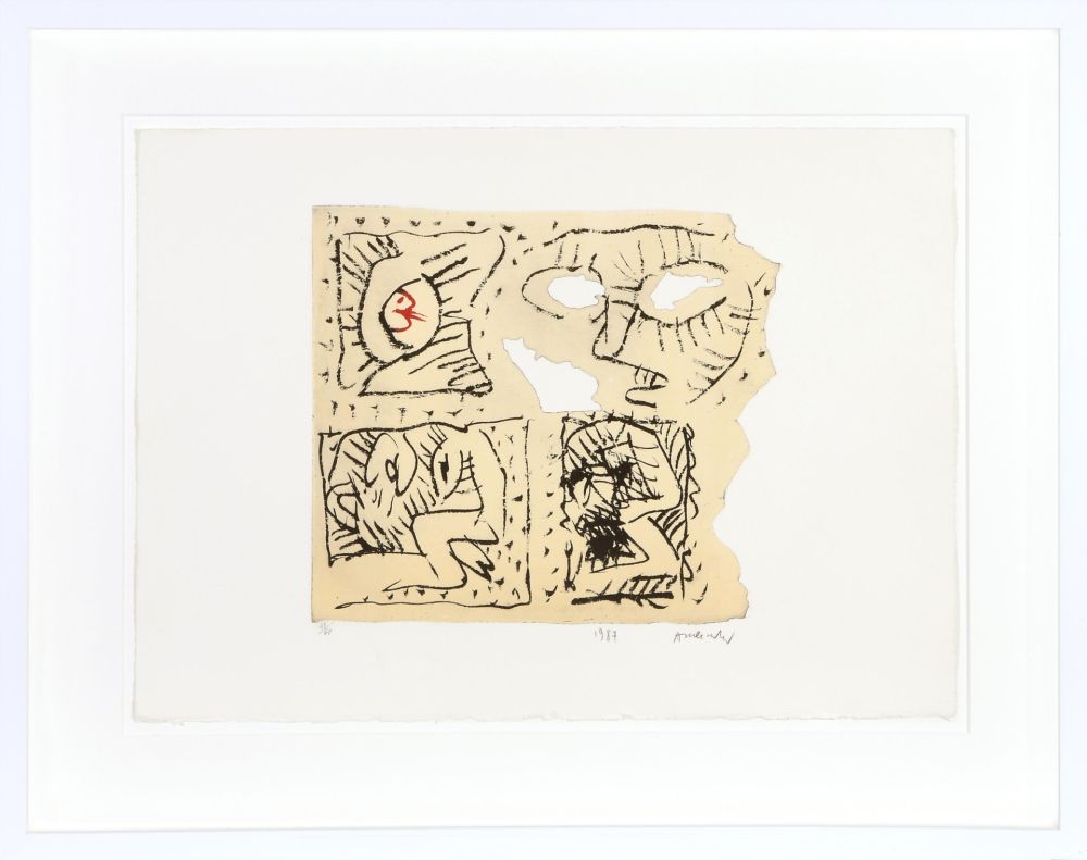 Acquatinta Alechinsky - Untitled