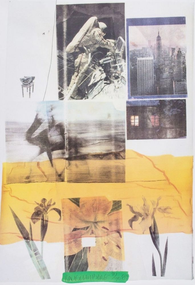 Serigrafia Rauschenberg - Untitled