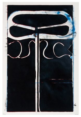 Litografia Diebenkorn - Untitled