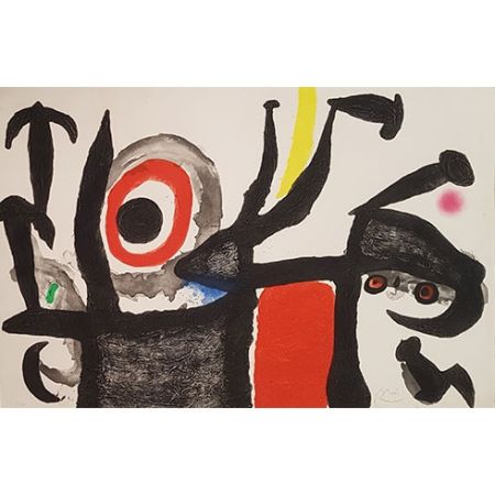 Carborundum Miró - Untitled