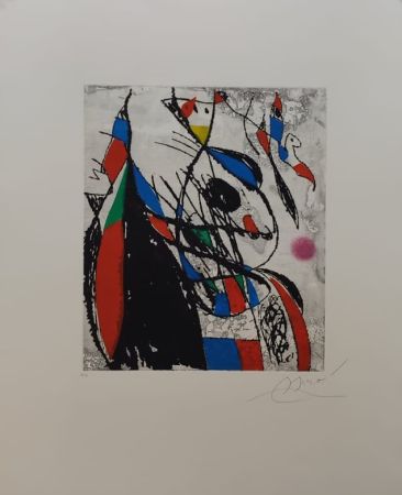 Acquaforte E Acquatinta Miró - Untitled