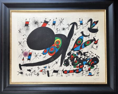 Litografia Miró - Untitled 