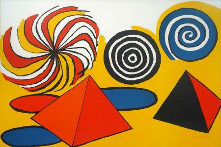 Litografia Calder - Untitled