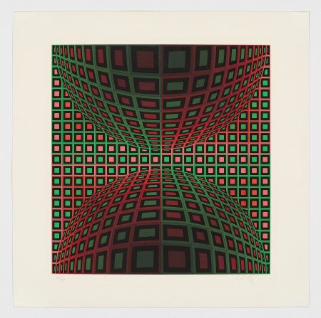 Serigrafia Vasarely - Untitled