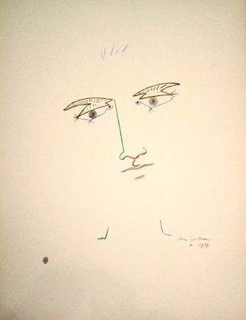 Litografia Cocteau - Untitled