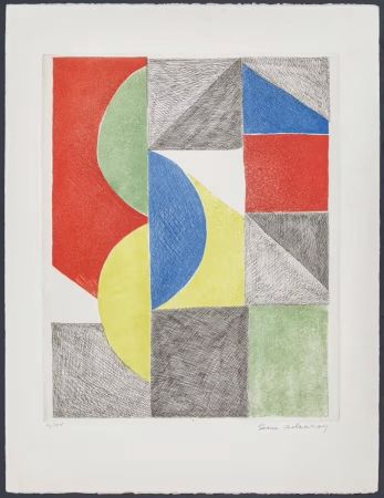 Incisione Delaunay - Untitled