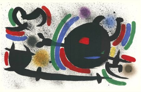 Litografia Miró - Untitled
