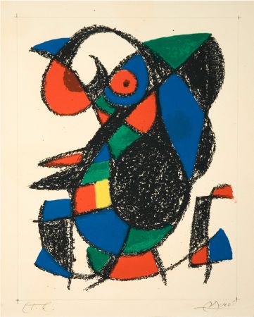 Litografia Miró - Untitled-sin título