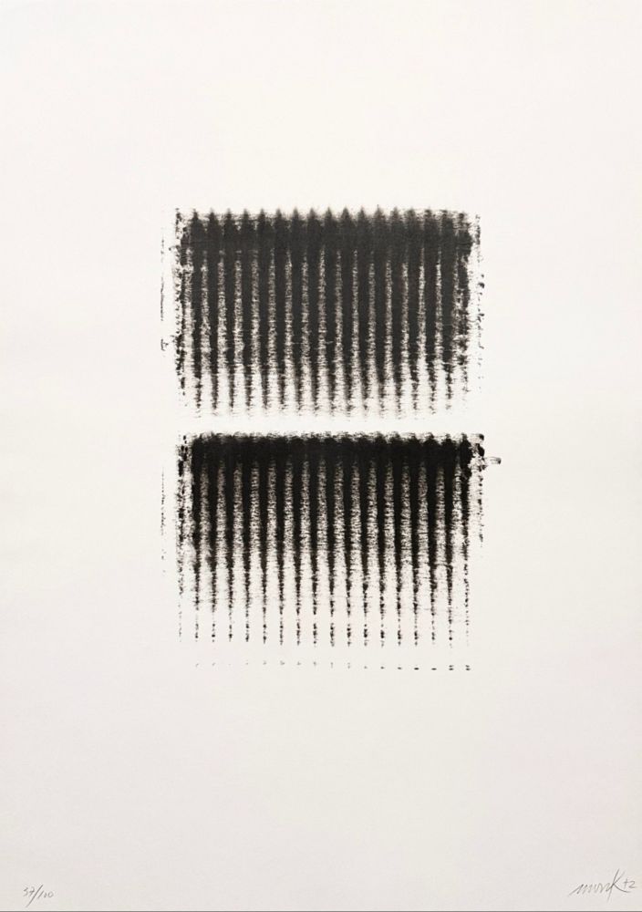 Serigrafia Mack - Untitled - Struktur