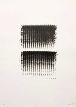 Serigrafia Mack - Untitled - Struktur