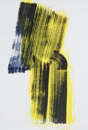 Non Tecnico Hartung - Untitled 74 is a acrylic painting by Hans Hartung