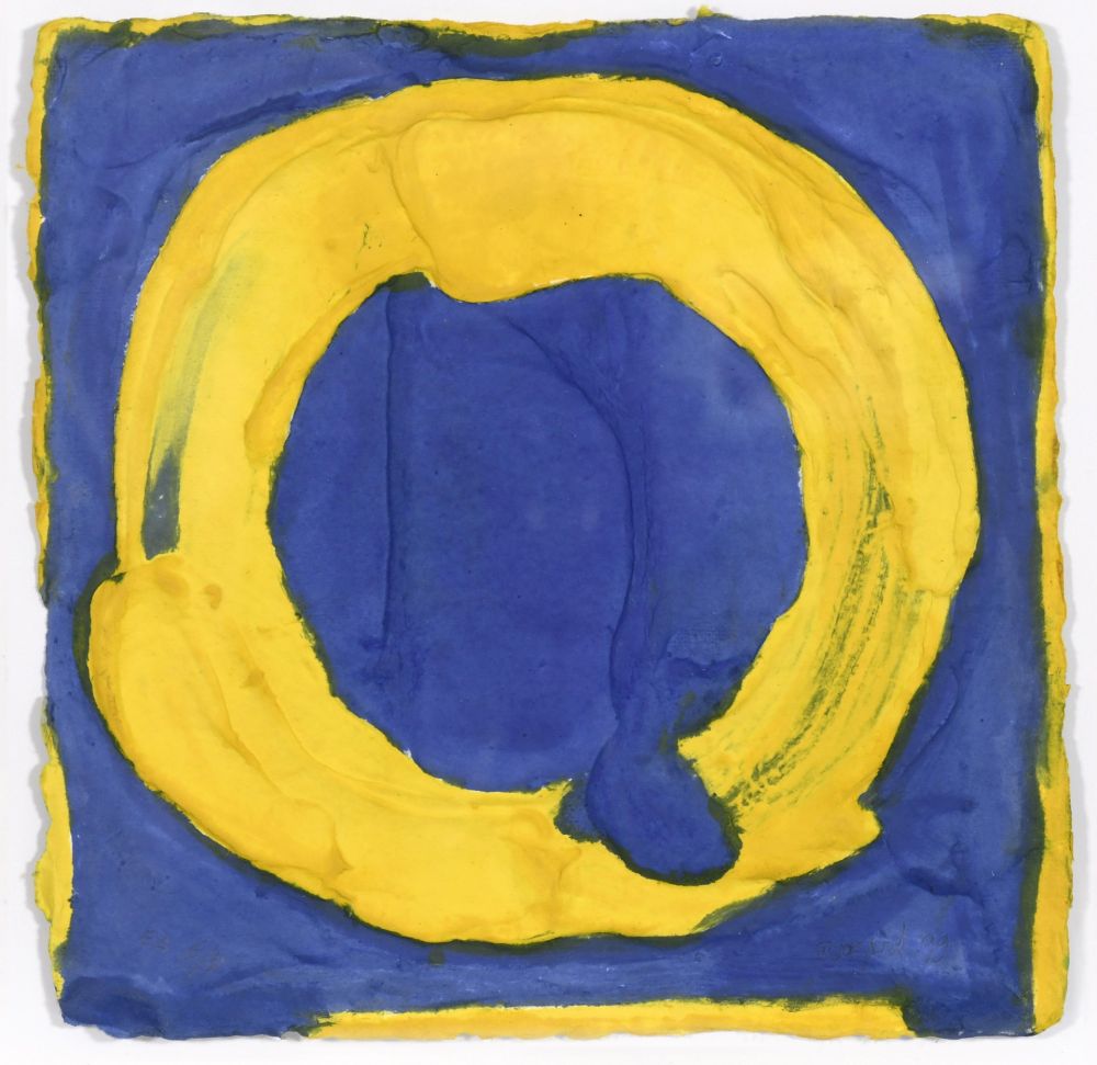 Incisione Bogart - Untitled (Blue – yellow)