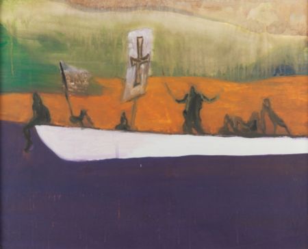 Incisione Doig - Untitled (Canoe)