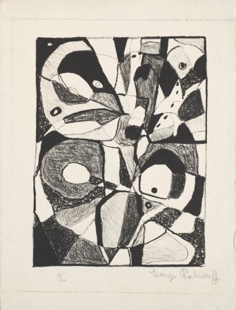 Litografia Poliakoff - Untitled, from 
