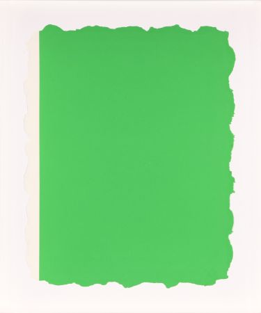 Acquatinta Flavin - Untitled, from Sequences - Green