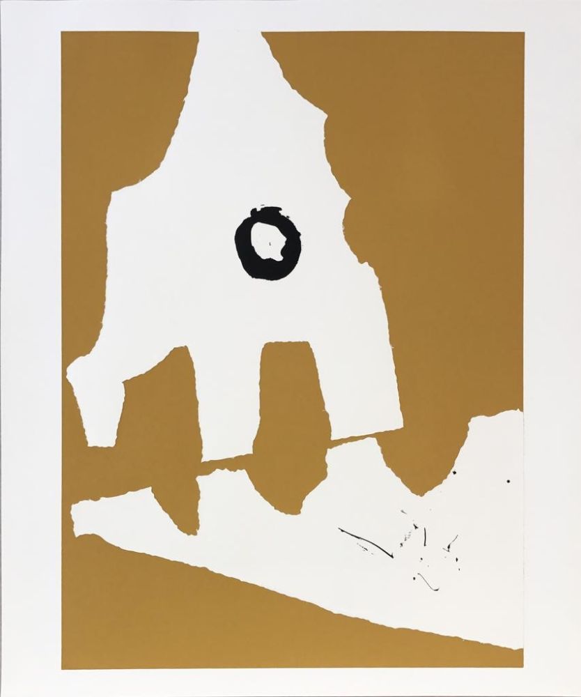 Serigrafia Motherwell - Untitled from Ten Works by Ten Painters Portfolio