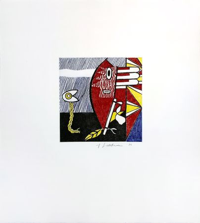 Incisione Lichtenstein - Untitled I