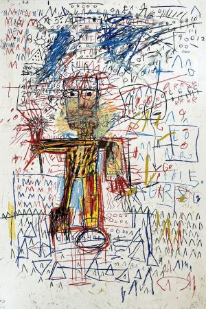 Serigrafia Basquiat - Untitled IV from The Figure Portfolio