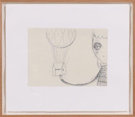 Litografia Nara - Untitled (Omaha)(Nara EC-2005-001)