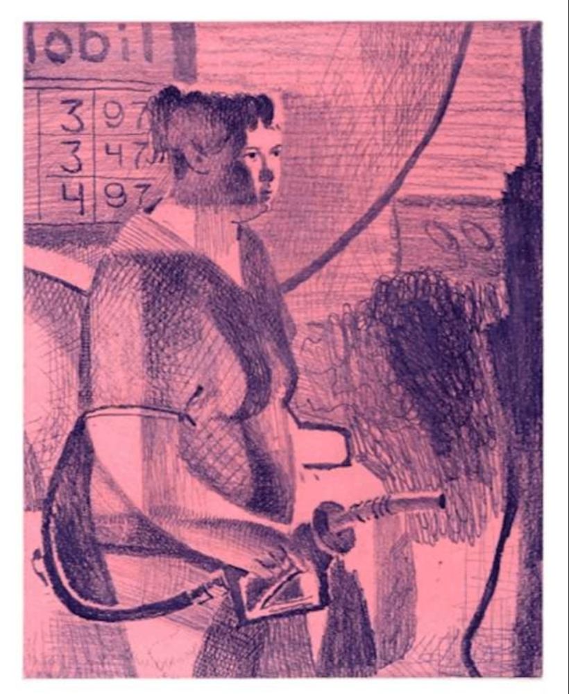 Incisione Bollinger - Untitled (Pump Station Pause)