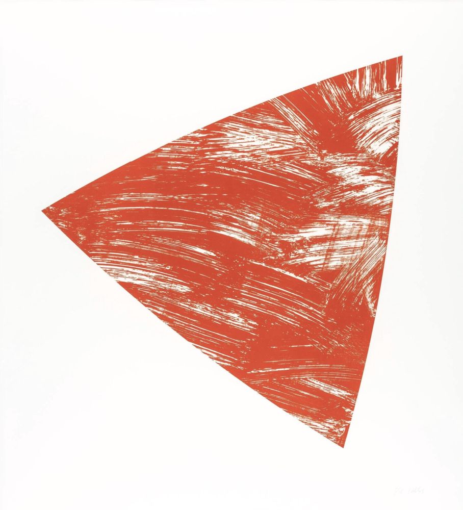 Litografia Kelly - Untitled (Red State I)