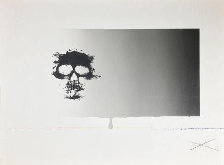 Serigrafia Johns - Untitled (Skull)